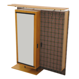 Porte-manteau polyvalent Midcentury, Allemagne, années 1960