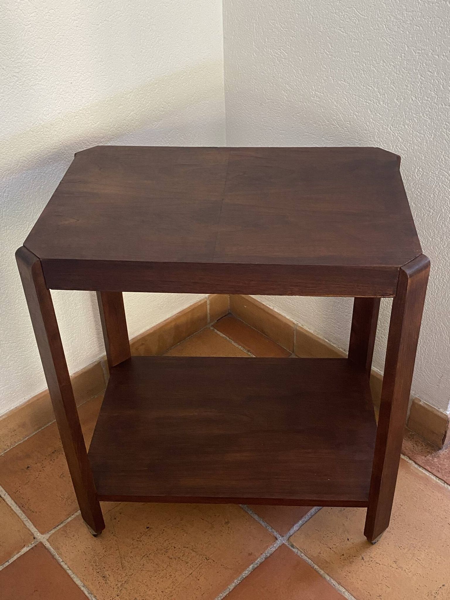 Wooden dessert table