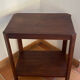 Wooden dessert table