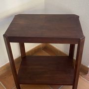 Wooden dessert table