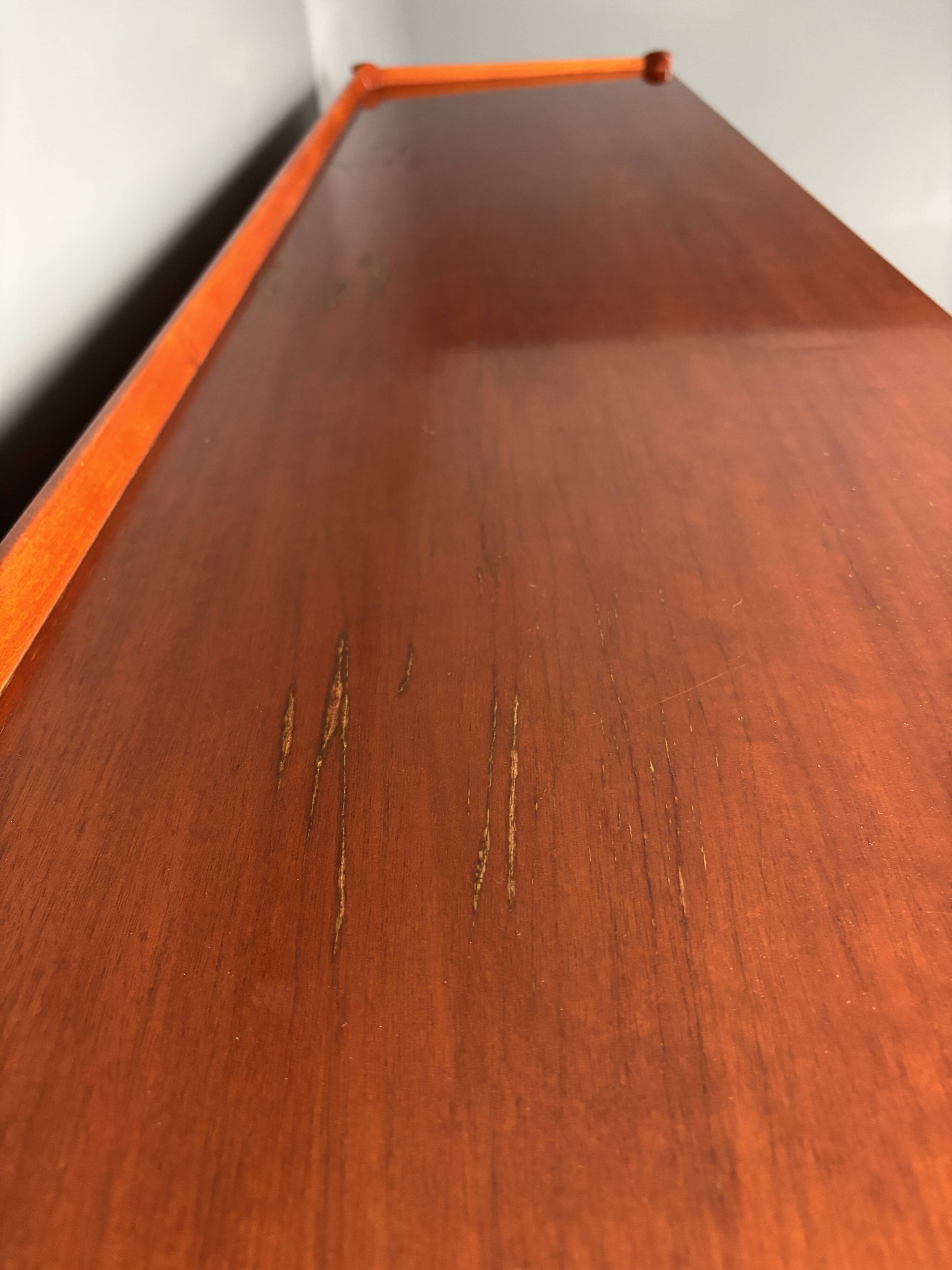 Midcentury Swedish Scandinavian sideboard cabinet by David Rosen model Napo