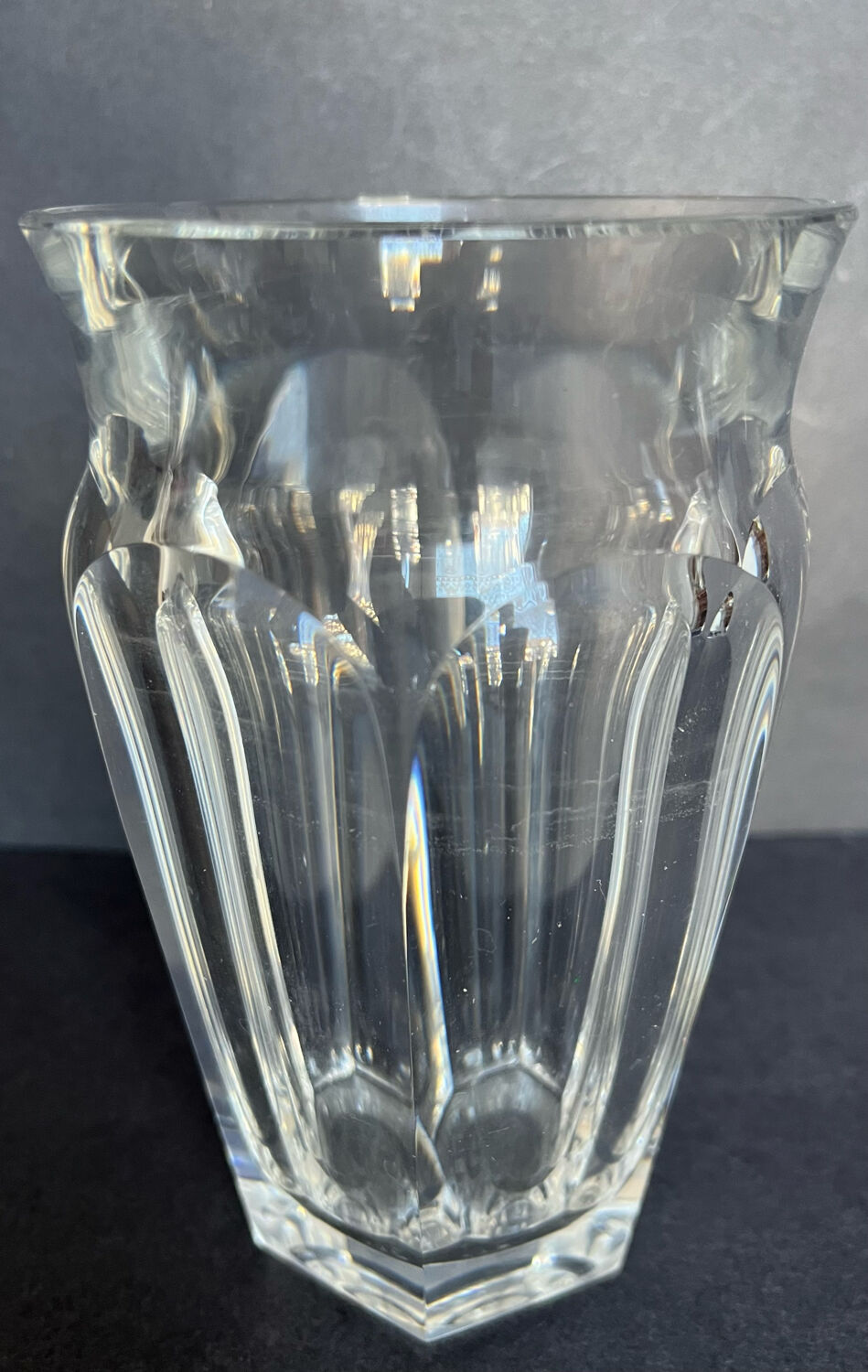 Baccarat crystal vase