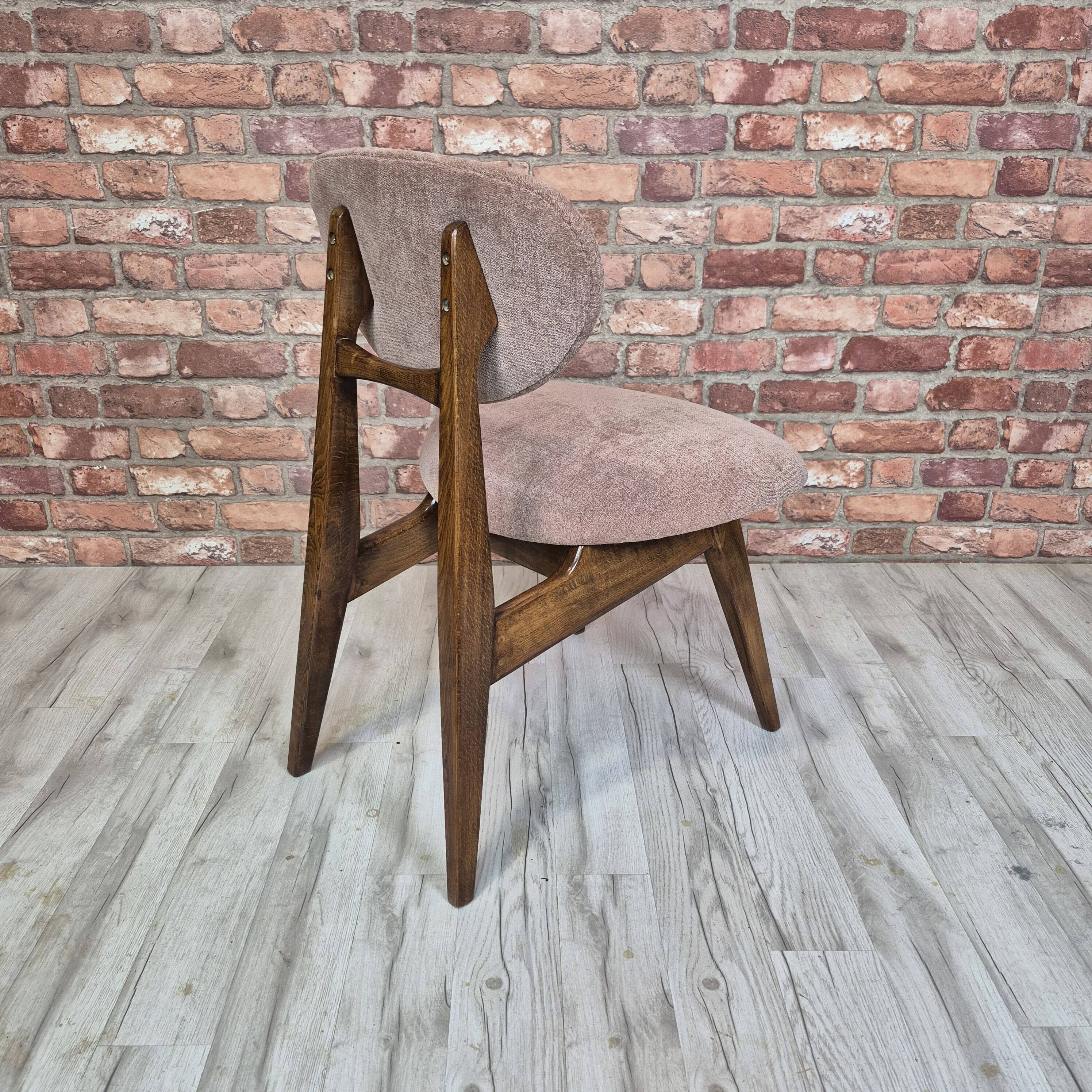 Iconic GFM-22 Chair by Juliusz Kędziorek – Polish Mid-Century Modern – Full