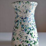 Pichet céramique émaillée à décor tacheté Provence France