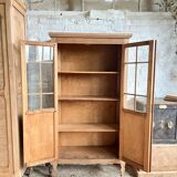 Old glass cabinet