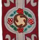 Tapis antique fait main Hooked américain 67cm x 135cm (années 1930)