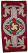 Tapis antique fait main Hooked américain 67cm x 135cm (1930s)