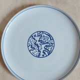 Set of 8 stoneware dessert plates