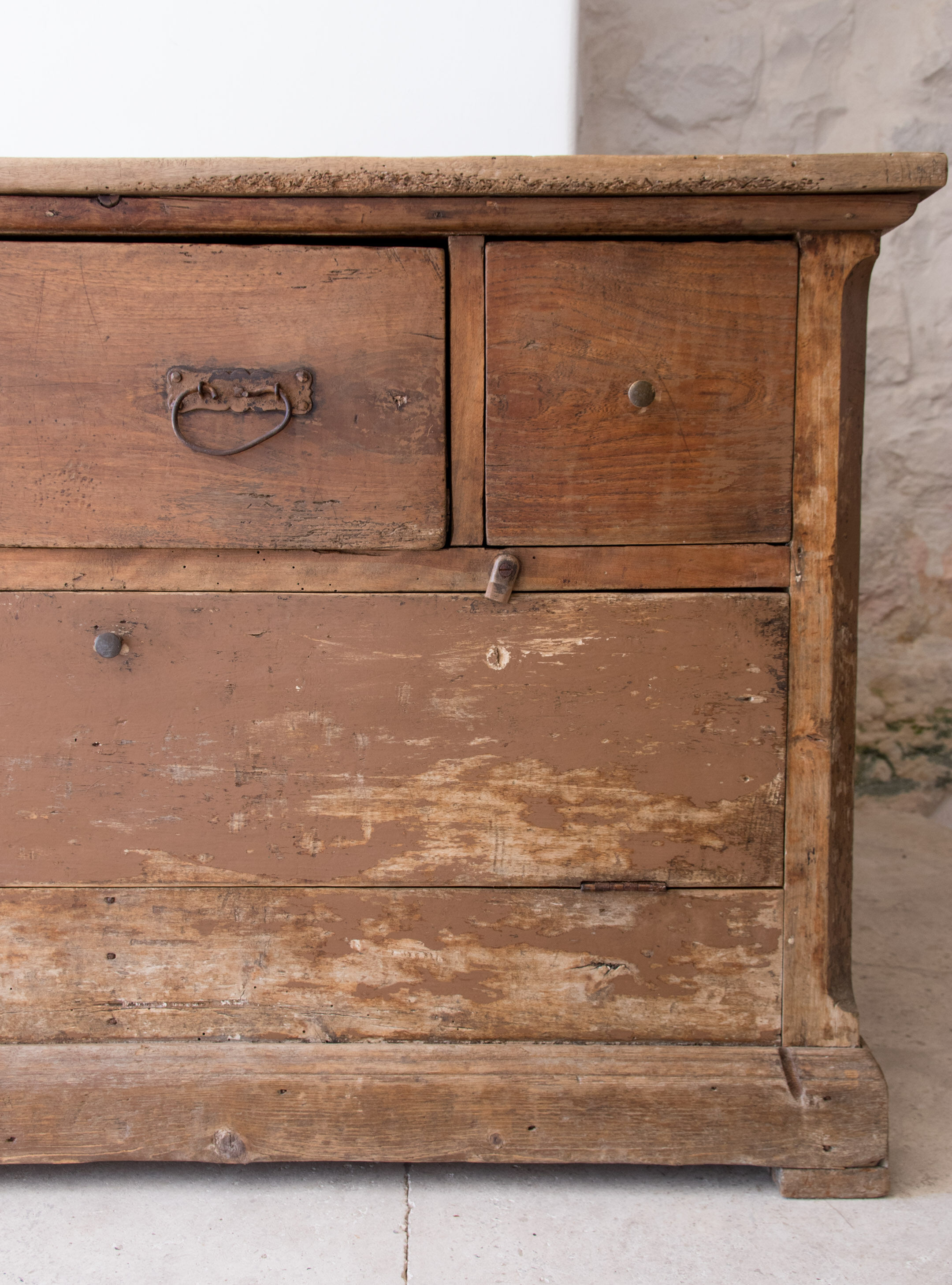 Antique italian kirchen cabinet xix century