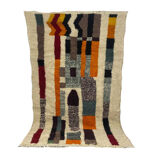 Handmade Moroccan Berber carpet 235 x 140 CM