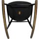 Fauteuil à bascule vintage Illum Wikkelso design danois