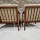 Pair of Scandinavian Danish teak armchairs 1960