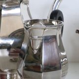 Silver-plated coffee service with ebony handles