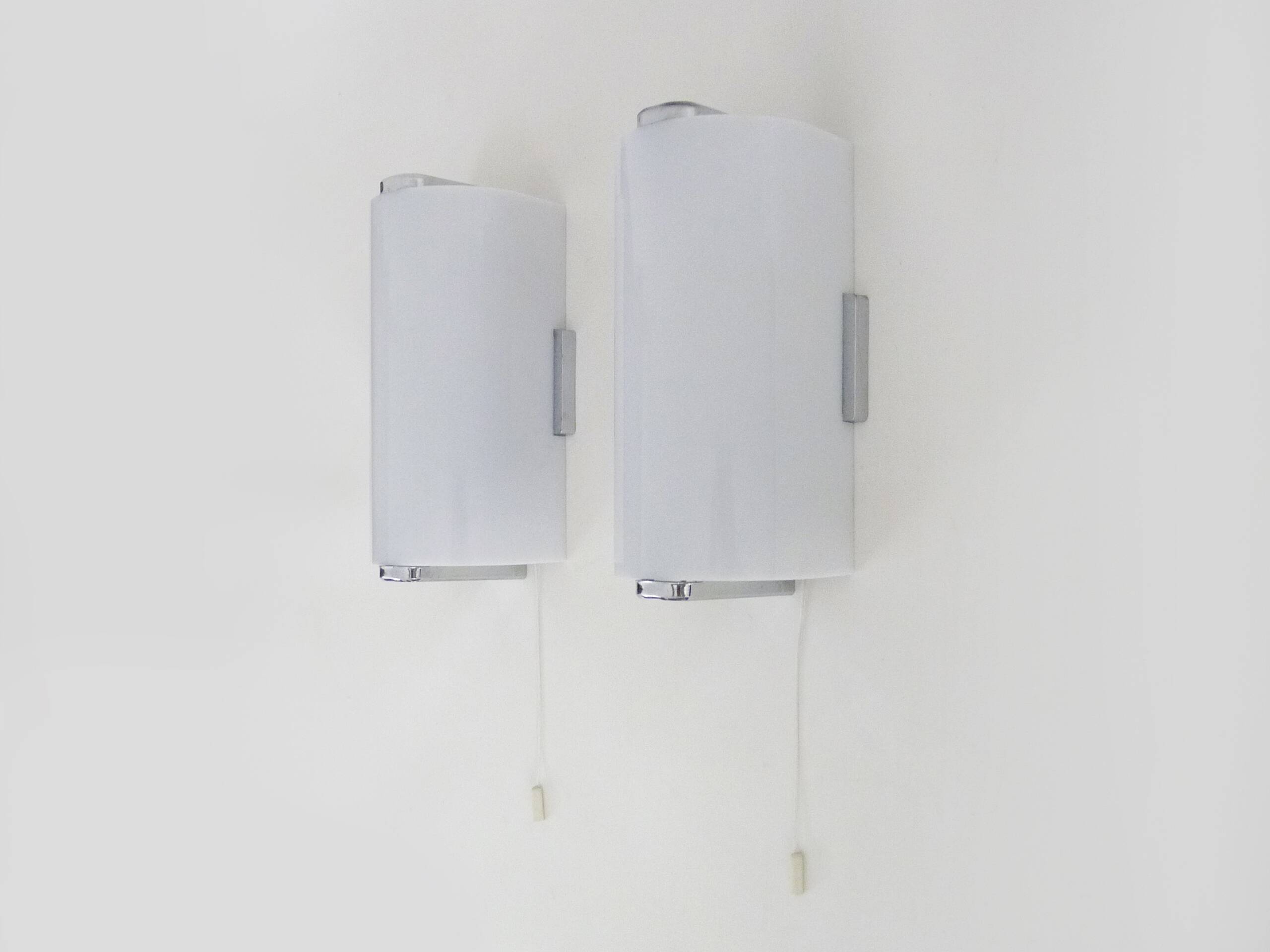 Pair of vintage wall sconces Design Sampem 1970s