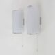 Pair of vintage wall sconces Design Sampem 1970s