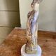 Vierge Marie couronnée en métal et laiton