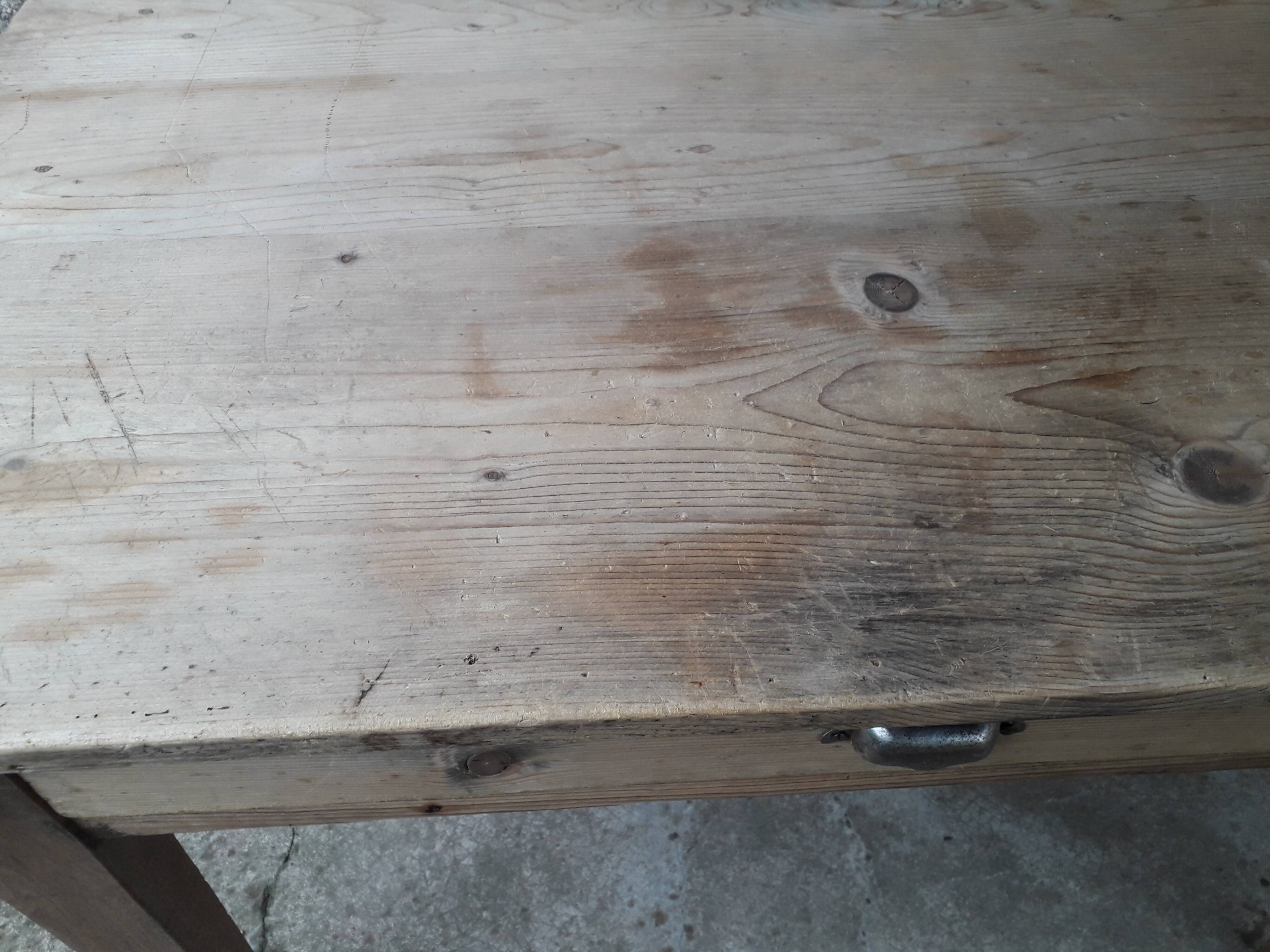 Rustic farmhouse table 115 cm