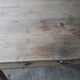 Table de ferme rustique 115 cm