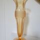 Vase soliflore Art Nouveau en cristal taillé