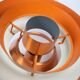 Danish vintage pendant lamp Nova by jo Hammerborg, Fog og Morup, 1963
