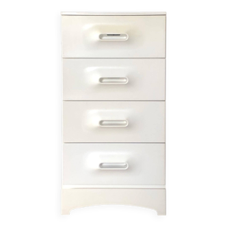 Commode ou Chevet Prisunic 4 tiroirs, années 70