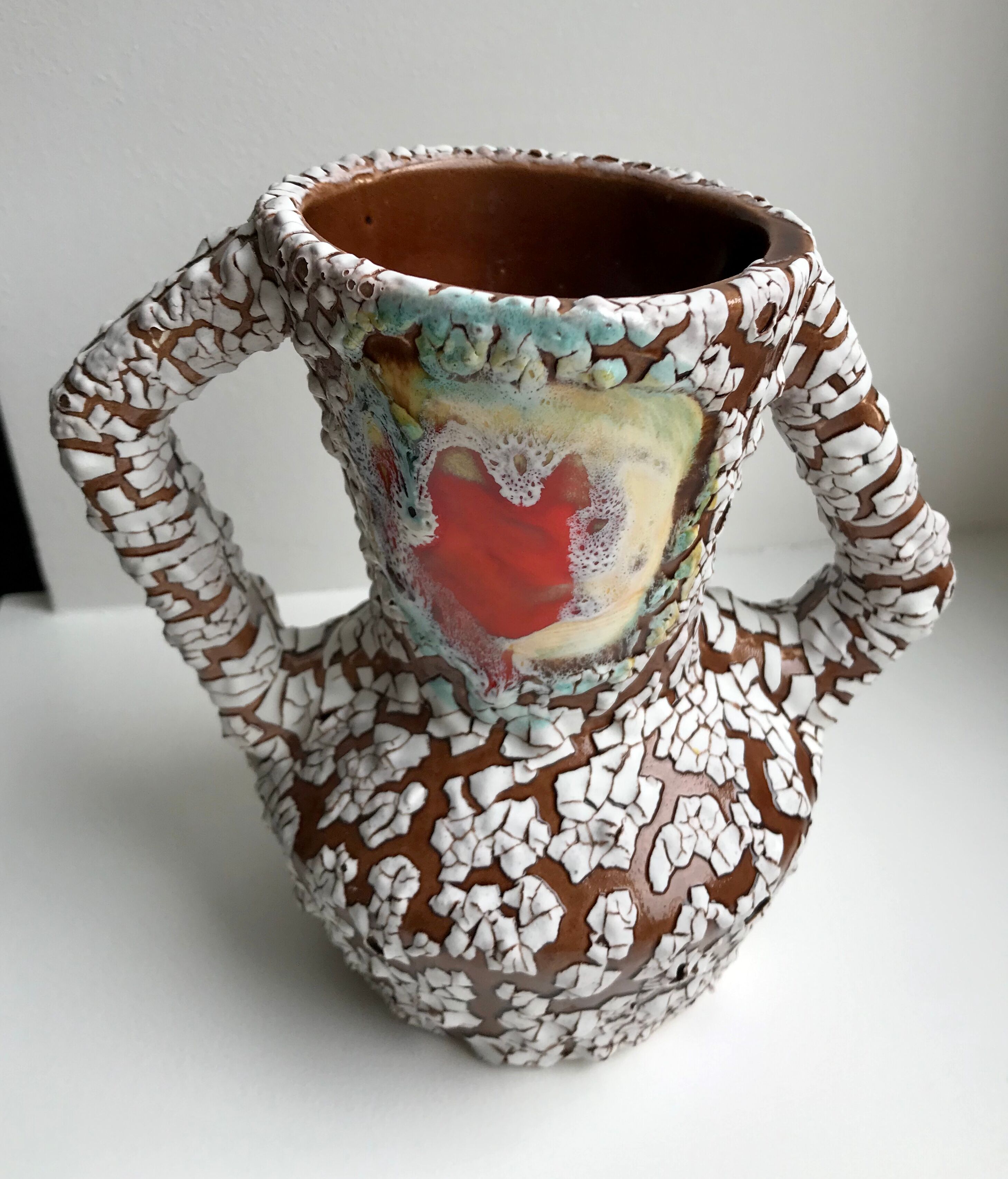 Vallauris vintage vase 70s