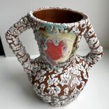 Vallauris vintage vase 70s