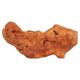 Large organic bowl made of Scandinavian burl wood, modern Swedish, folk art, circa 1960.