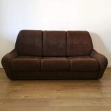 Sofa bed 70s in corduroy