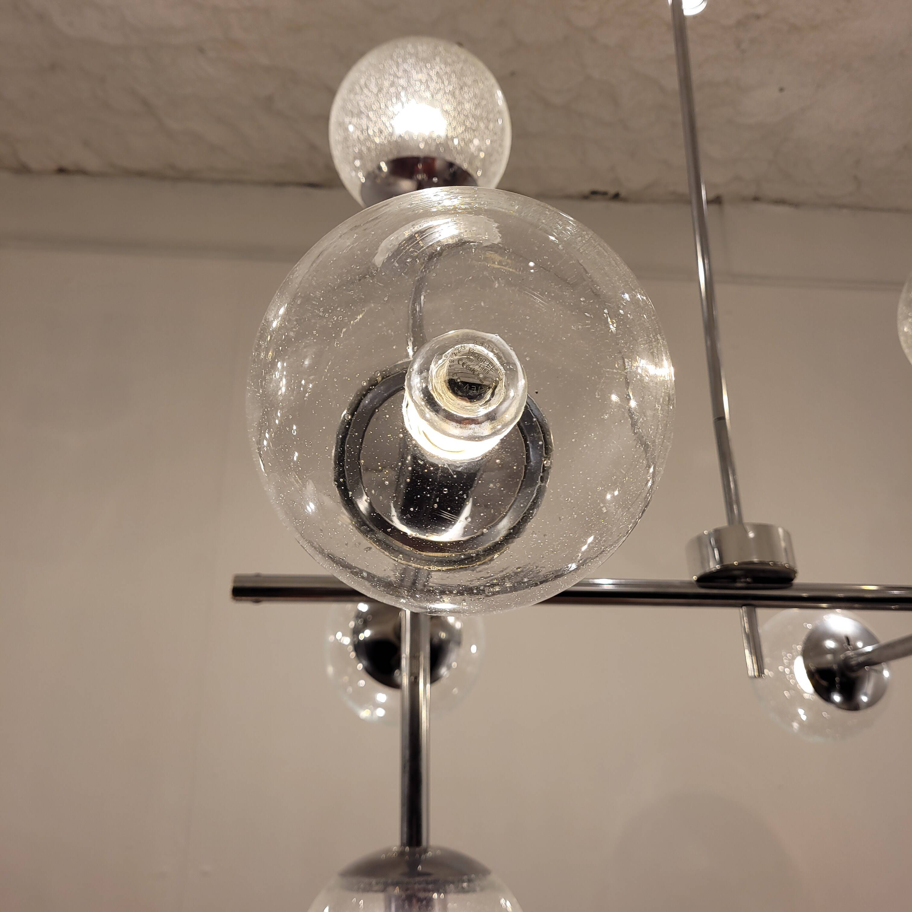 Studio Kinkeldey pendant chandelier circa 1960