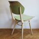 Set of 6 vintage TON chairs in painted wood, Czechoslovakia, 1964
