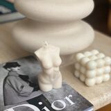 Small vintage wooden milking stool