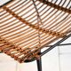 Pair of Rattan and Metal Chairs, 1960s