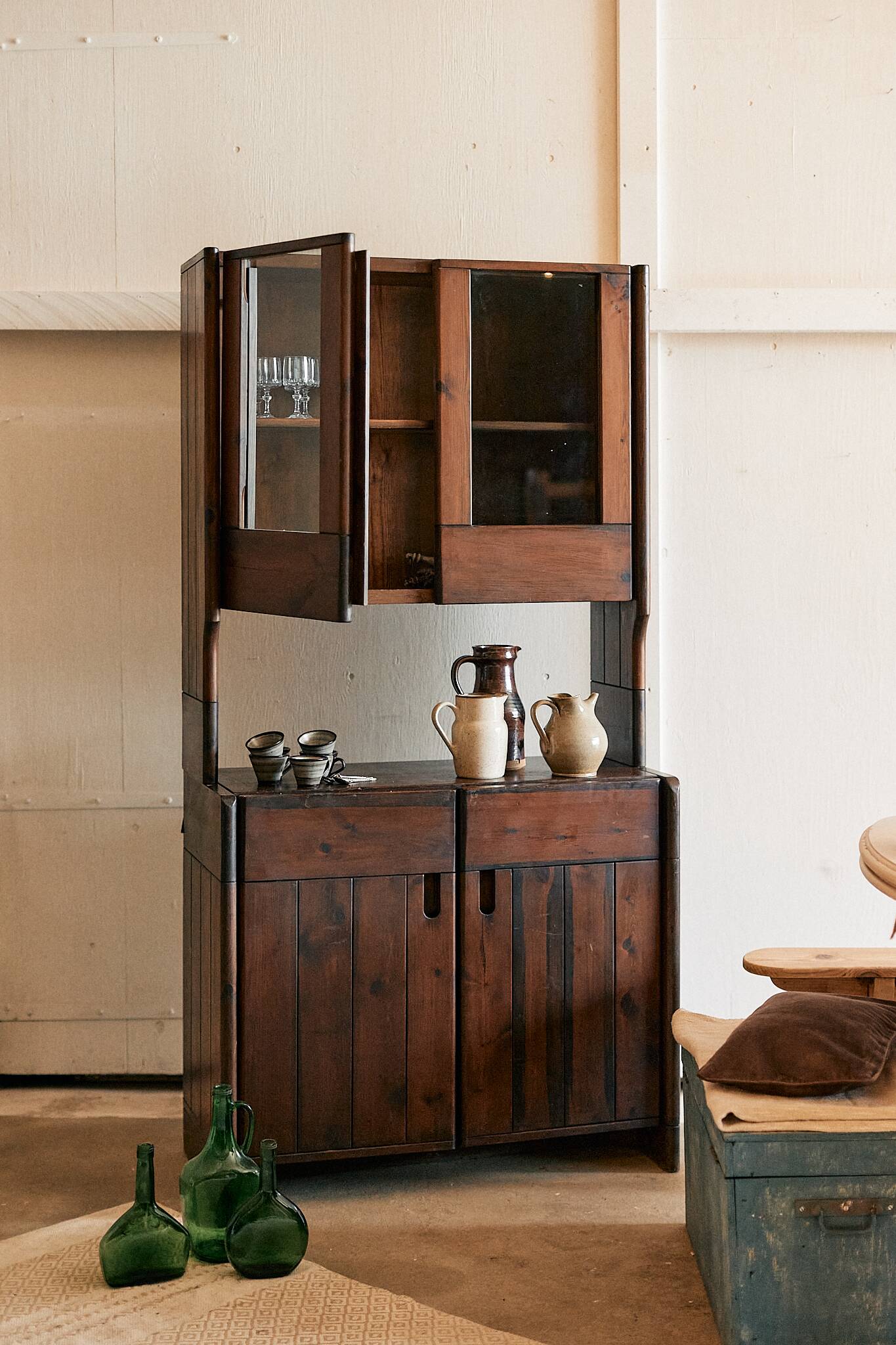 Chocolate jug / vase in stoneware