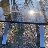 1970 chrome design coffee table
