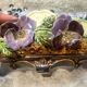 Antique Barbotine Planter from the Onnaing Manufacture, Thought Model