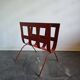 70s Metal Stand for Newspaper, Towel or Wood