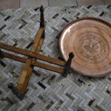 Moroccan table with copper top