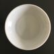 White opaline footed bowl