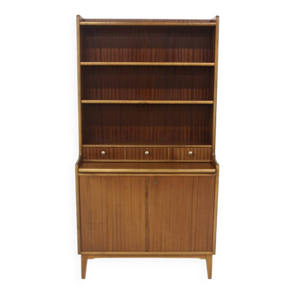 Scandinavian mahogany secretary desk, Denmark, 1950