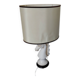 1970 ceramic horse lamp