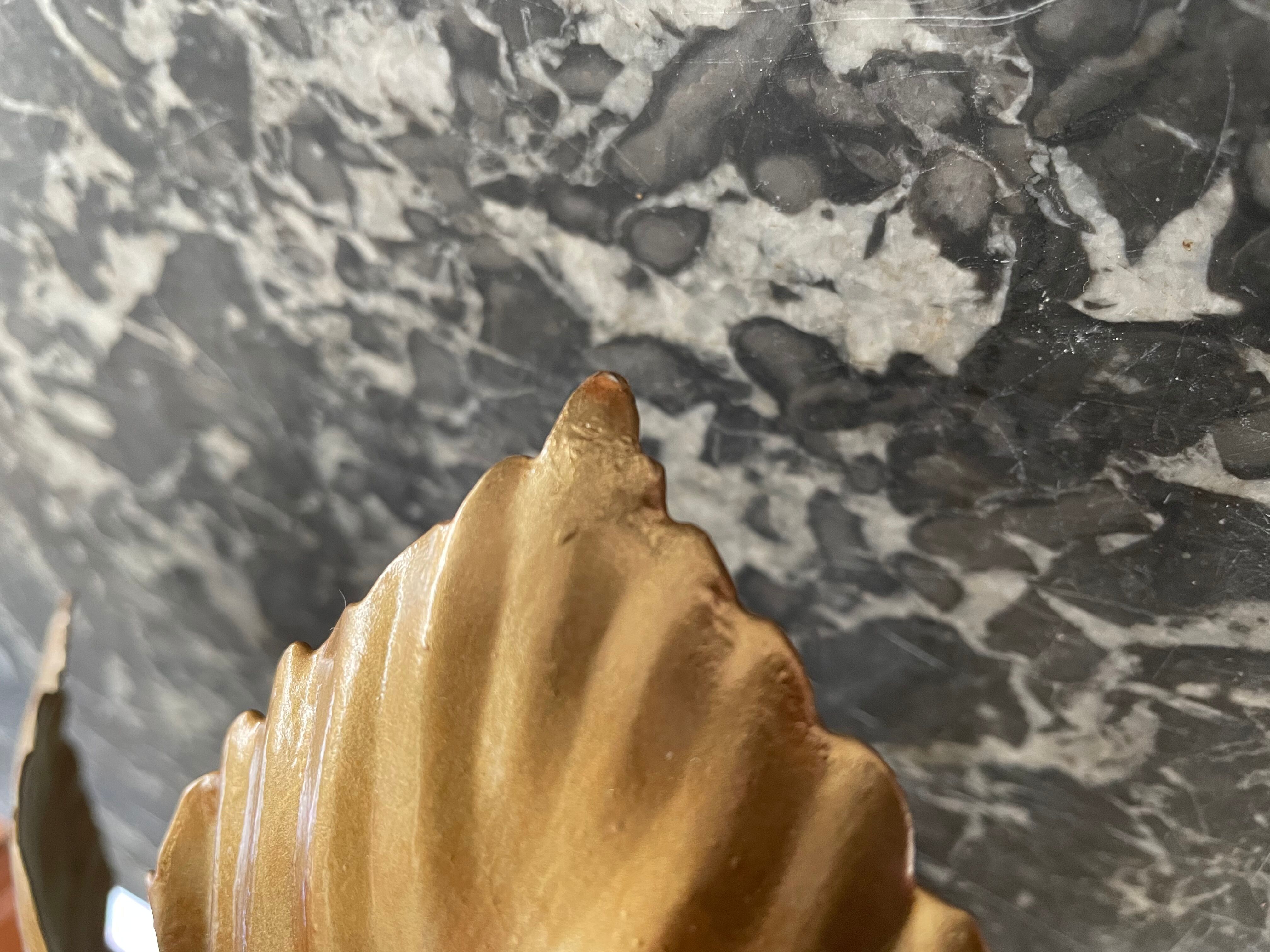 Wall light golden flower