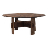 Impressive XL Oak Farmhouse Dining Table, France 19th century