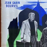 Original cinema poster "La Traversée de Paris" Jean Gabin, Bourvil 60x80cm 1956