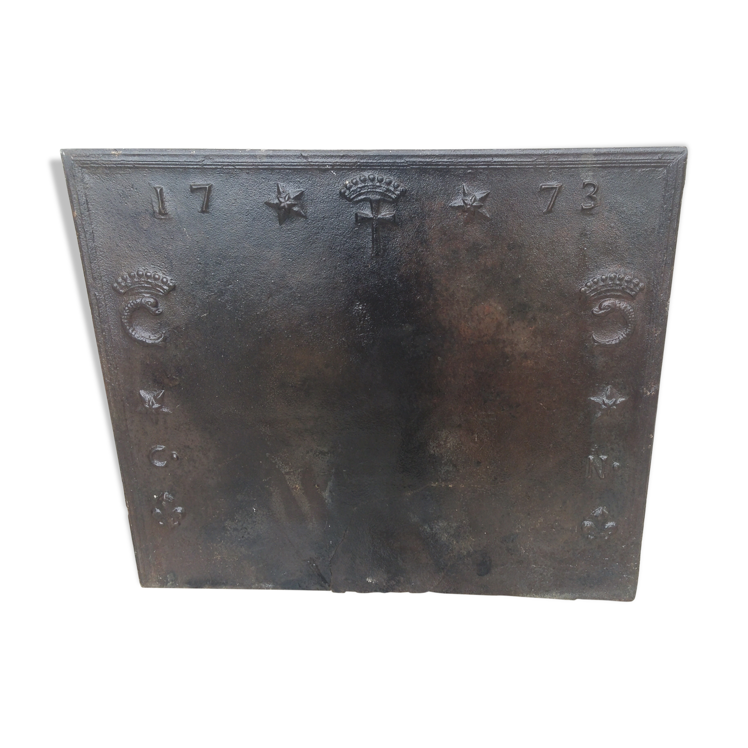 Chimney plate