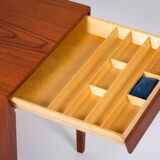 Teak Side Table by Severin Hansen for Haslev, 1950s