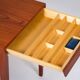 Table d'Appoint en Teck par Severin Hansen pour Haslev, 1950s