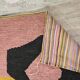 Pure natural wool rug