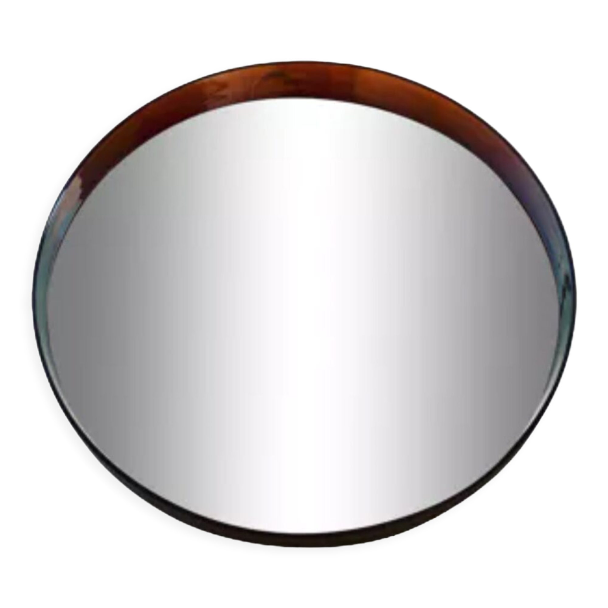 Vintage round wall mirror Syla 710, France 1970