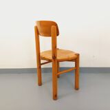 Vintage Scandinavian chair Rainer Daumiller in pine from the 60s 70s.